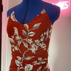 Windsor Floral Open Slit Maxi Dress